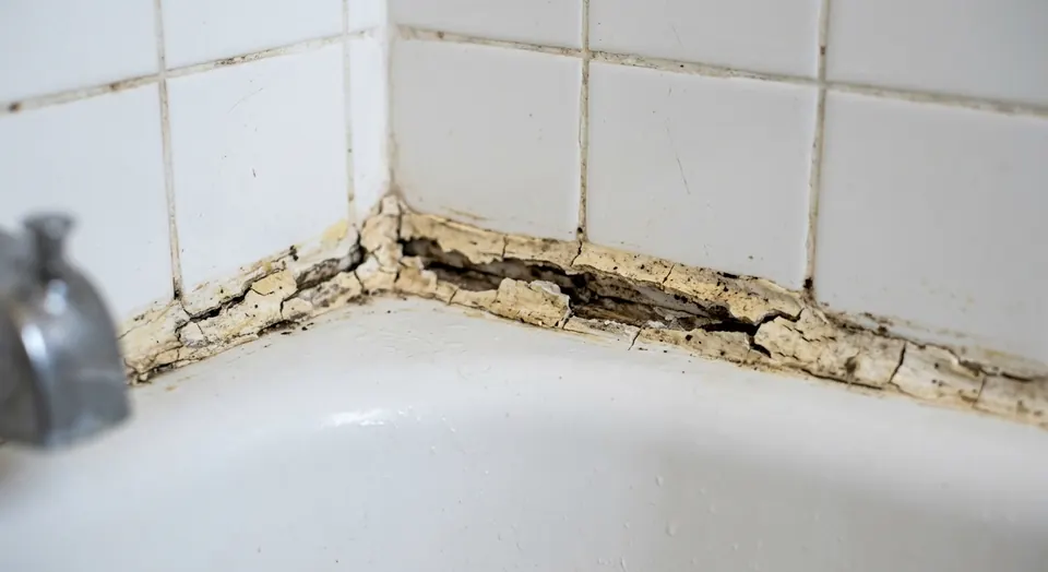 Cracked Caulk
